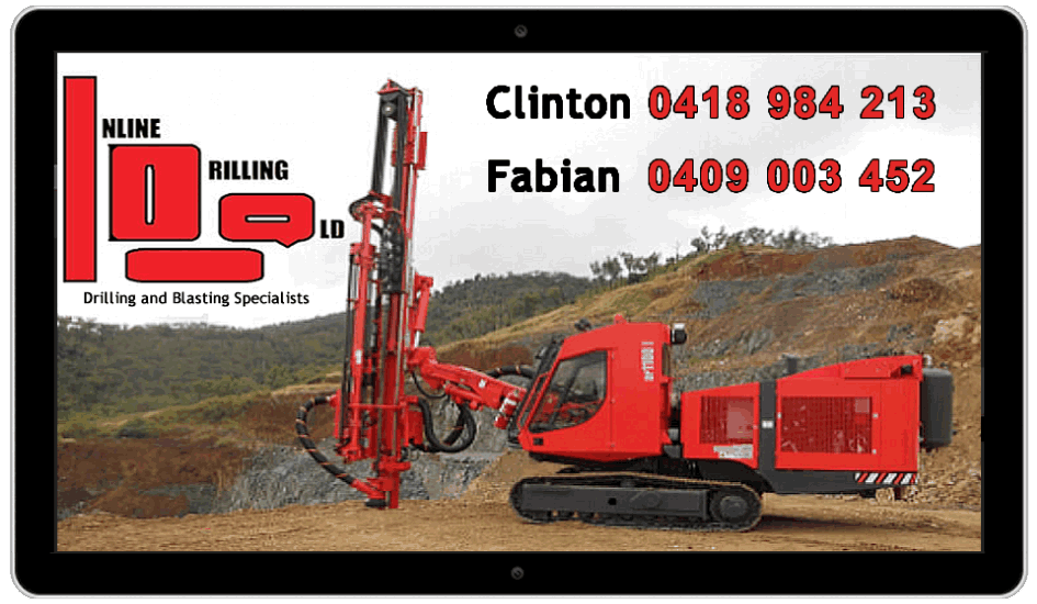 Inline drilling rig
